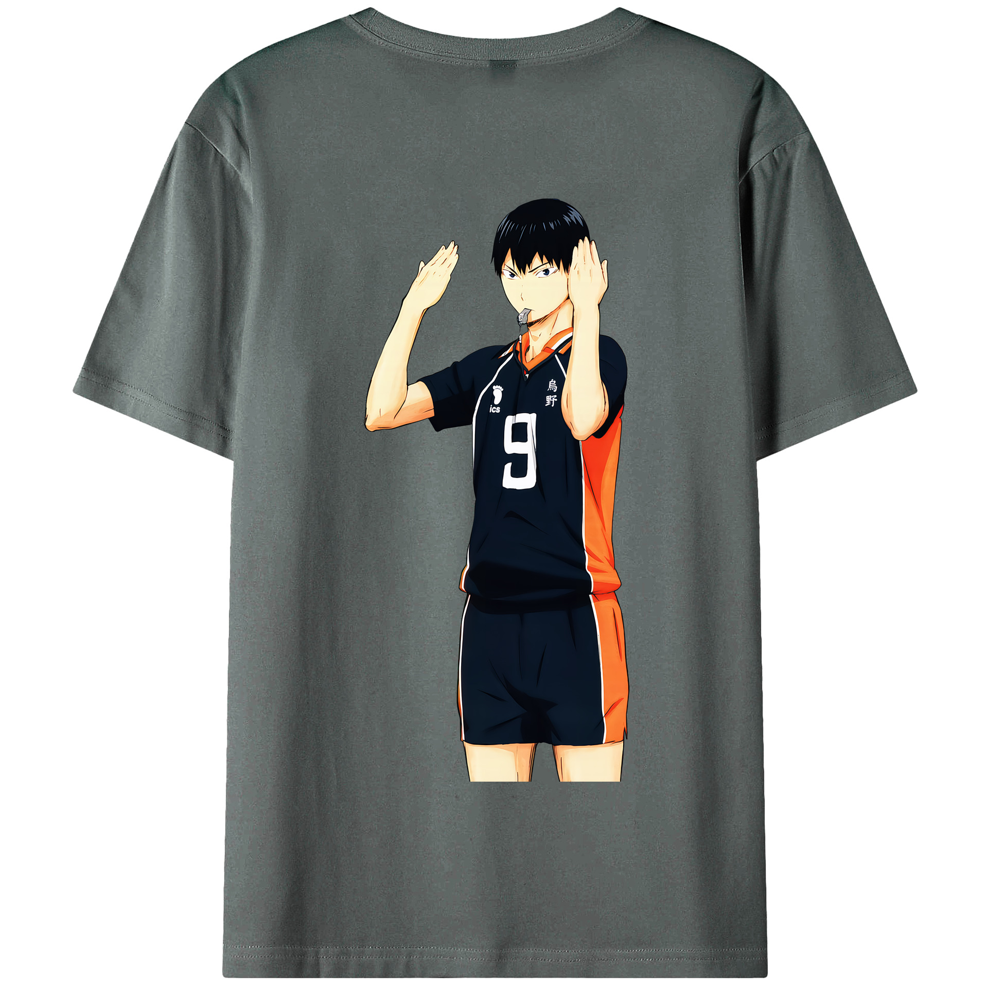 （画像用） ハイキュー!! Haikyu!! 綿100％半袖Tシャツ（背面プリント）
